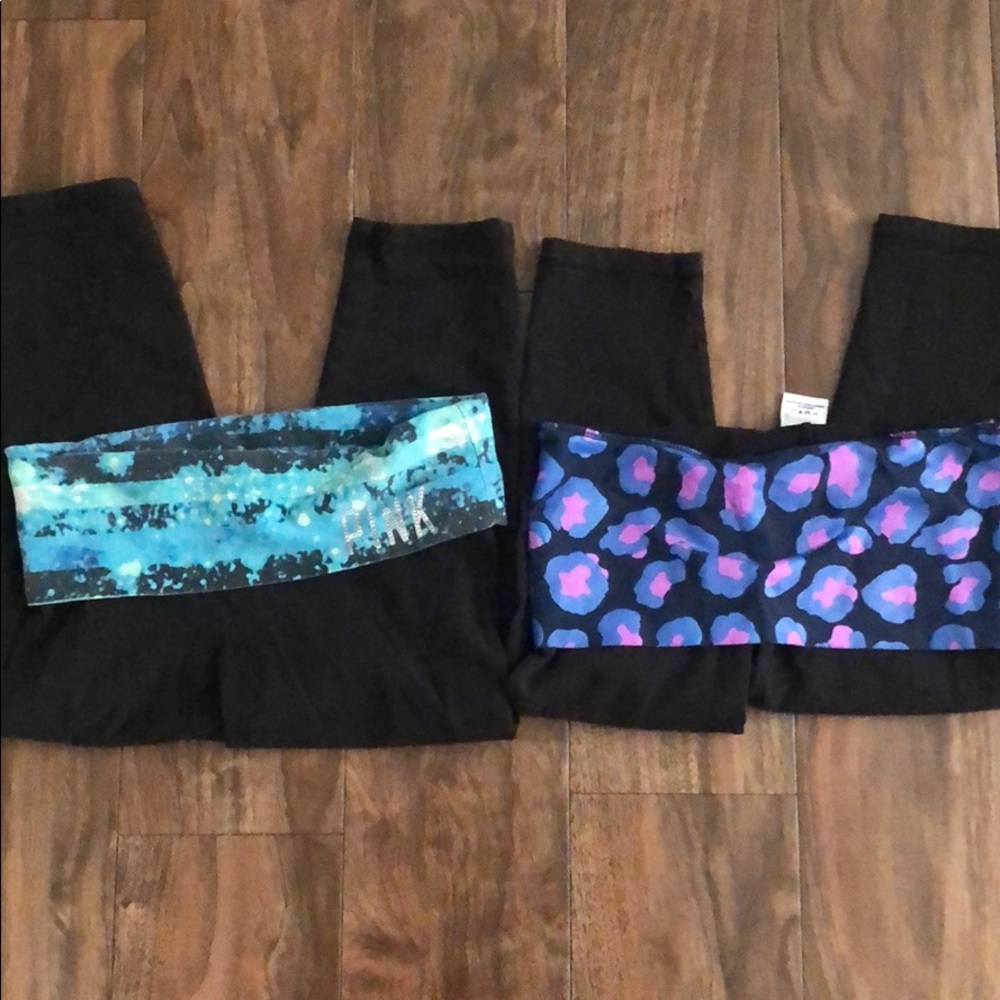 2 pairs of Victoria Secret Leggings